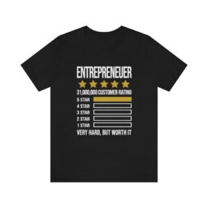 Entrepreneurship Tee | Unisex Jersey Short Sleeve Tee