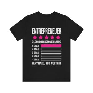 Entrepreneur Tee | Pink | Unisex Jersey Short Sleeve Tee